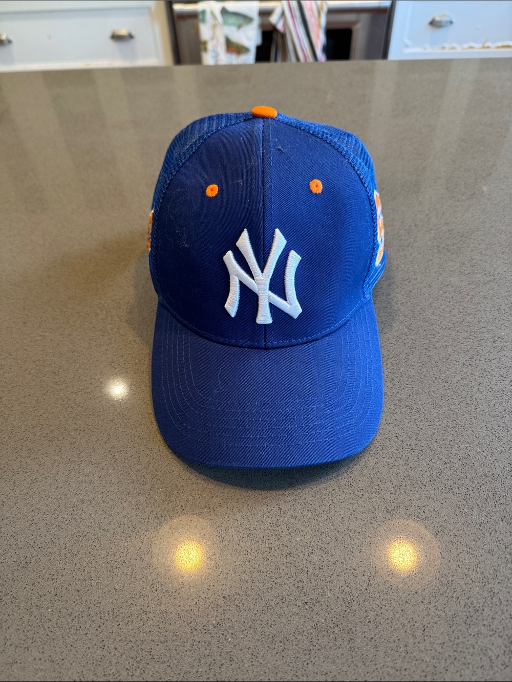 Syracuse NY Yankees Blue & Orange Baseball Cap One Size